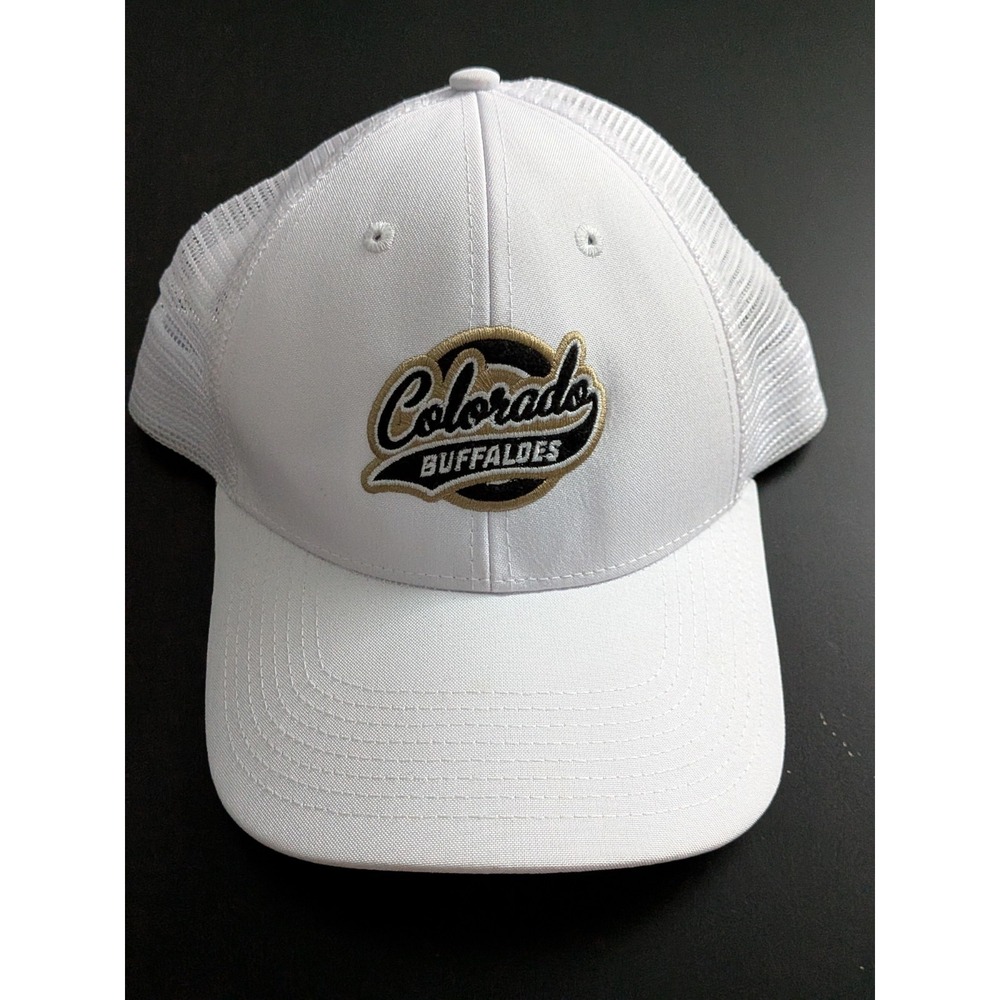 Ahead NCAA University Of Colorado Buffaloes‎ Snapback Trucker Hat White OS